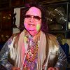 In this picture taken on March 9, 2020, Bollywood music composer/singer Bappi Lahiri poses as he celebrates the Holi festival in Mumbai. (Photo by Sujit Jaiswal / AFP) (Photo by SUJIT JAISWAL/AFP via Getty Images)